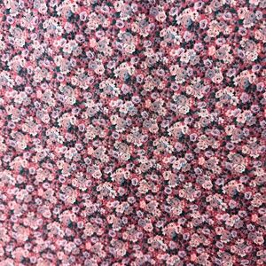 Vintage Peter Pan Fabric By the Yard 8 Total Pink Floral Small Flowers New BTY